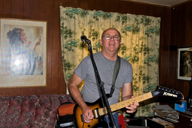 Faron Collins playing a Kramer Striker 424